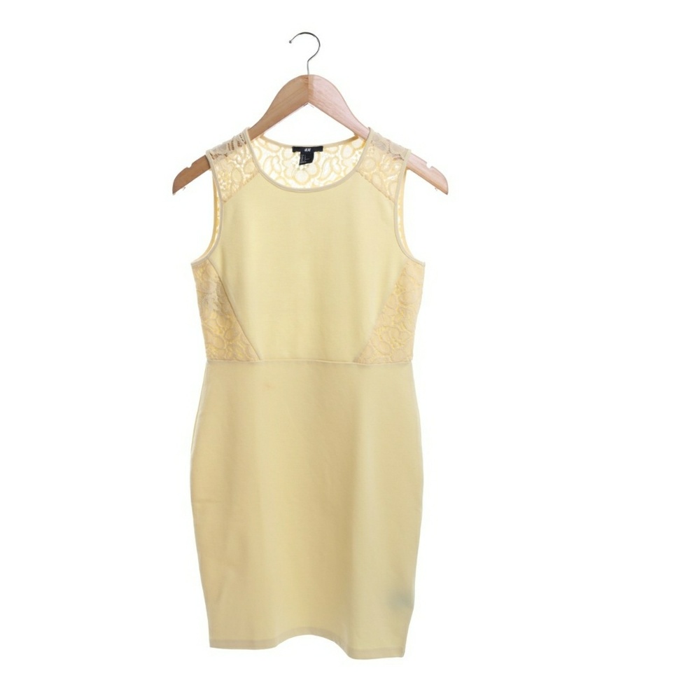 4/$0 H&M ◾ Sleeveless Lace Mini Dress